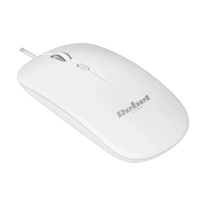 Mysz przewodowa WDM210 biała