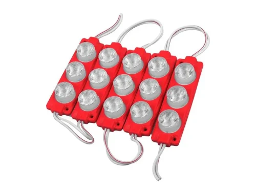 Moduł 3x LED czerwony 3W