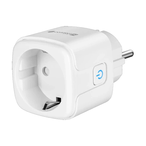 Gniazdo sieciowe sterowane WiFi K&M Connect P4 Tuya białe