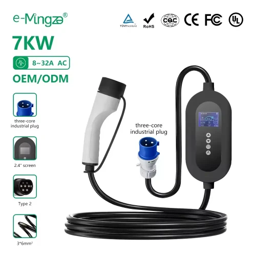 Ładowarka EV 1 faza 7kW/32A Typ 2