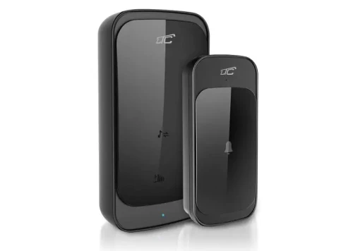 Dzwonek bezprzewodowy 38 melodii czarny