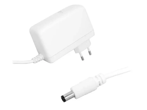 Zasilacz impulsowy 12V/3A wtyk 2,5/5,5mm biały