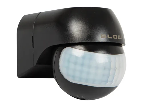 Czujnik ruchu i zmierzchu MS-04 czarny