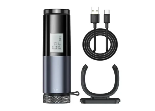 Alkomat bezustnikowy LCD czarny