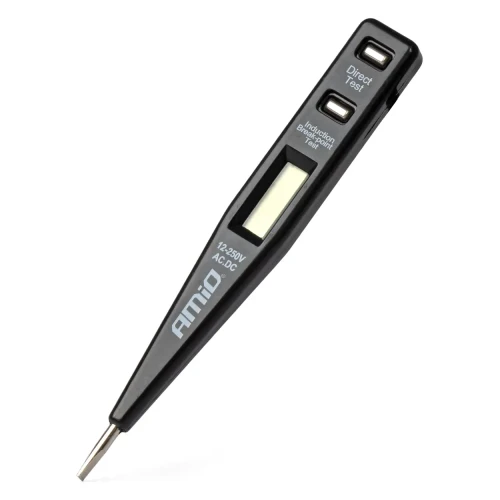 Tester napięcia LCD AC/DC 12-250V