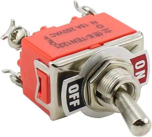 Przełącznik E-TEN1221 15A/250V podwójny ON-OFF