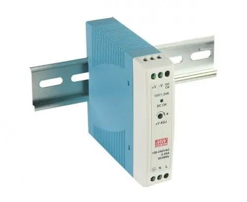 Zasilacz MDR-20-12 (230/12V-1,67A) impulsowy na szynę
