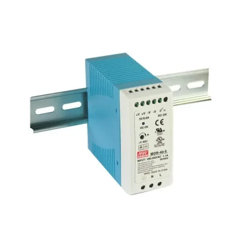 Zasilacz MDR-40-24 (230/24V-1,7A) impulsowy na szynę