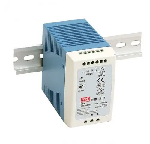 Zasilacz MDR-100-12 (230/12V-7,5A) impulsowy na szynę