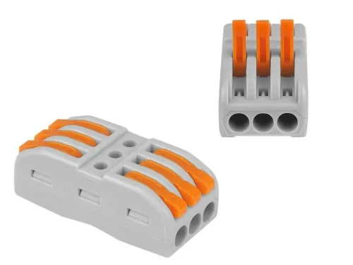 Kostka elektryczna typ 423 3-pin dwustronna