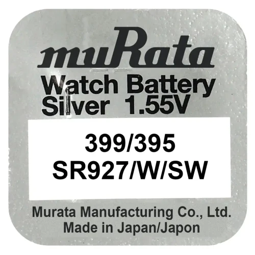 Bateria 395 / SR927 Murata