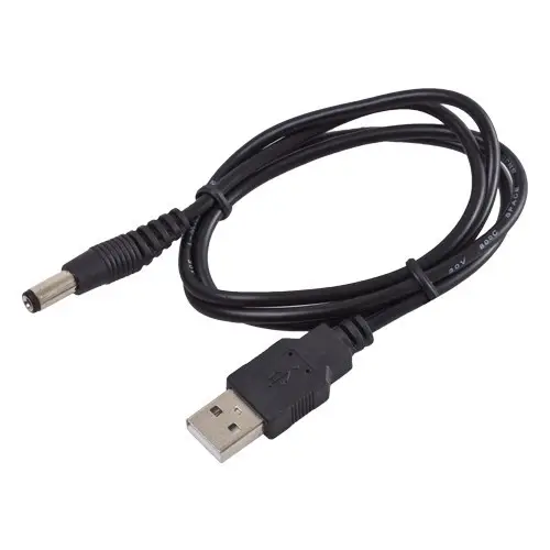Kabel USB - wtyk DC 1,35/3,5 1m