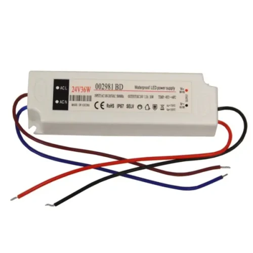 Zasilacz 24V/1,5A 36W IP67 plastik