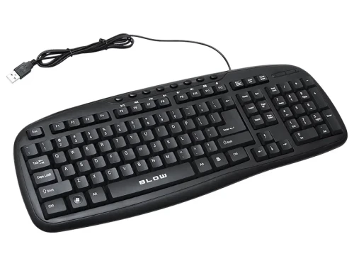 Klawiatura KP-112 USB czarna