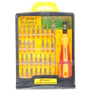 Zestaw wkrętaków precyzyjnych 32 elementy