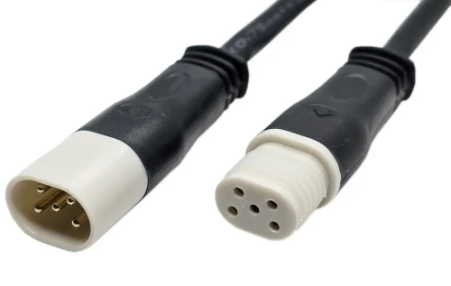 Złącze hermetyczne 5 pin z przewodem 30cm IP65