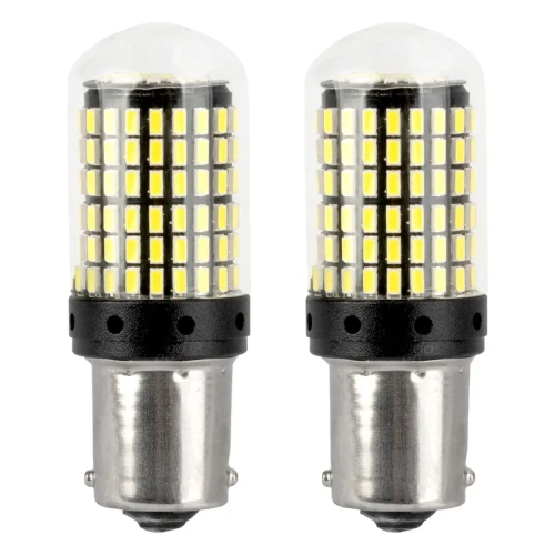 LED BA15S P21W 12/24V 144 SMD Canbus 2szt.