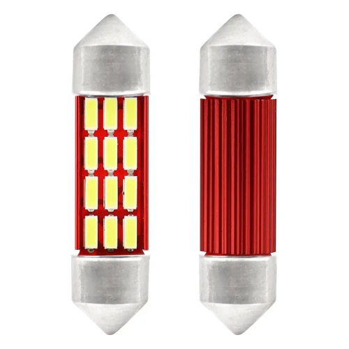 Led SV8,5 12/24V 36mm 12x 4014 Canbus Festoon 2szt.