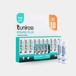 Baterie LR03 Uniross Power Plus (10 szt.)