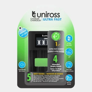 Ładowarka akumulatorów 4x AA/AAA Ultra Fast
