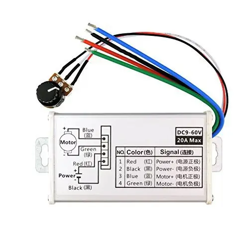 Sterownik PWM do silnika DC 9-60V 20A