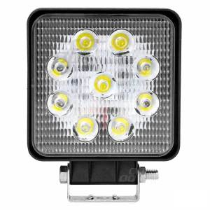Lampa robocza 9 LED, 27W, 9-36V, AWL07