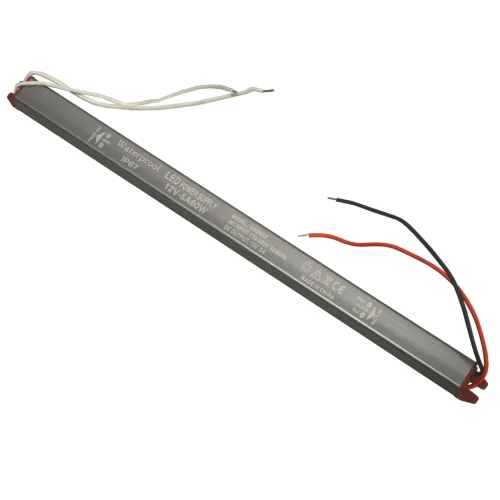 Zasilacz LED 12V 5A 60W super slim IP67