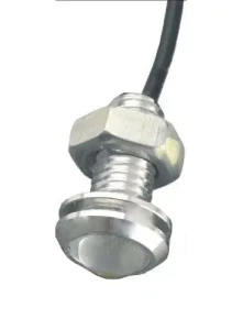 Żarówka LED 12V 1W 18mm biała soczewka