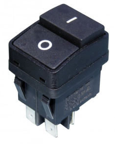 Przełącznik MK-201 czarny 250V 16A