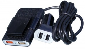Ładowarka samochodowa QUALCOOM 3.0 USB
