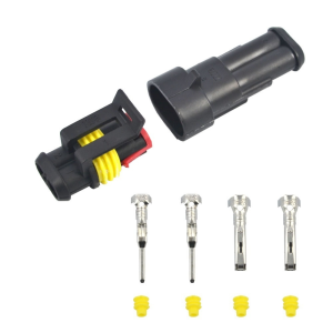 Złącze hermetyczne 2 pin Superseal komplet