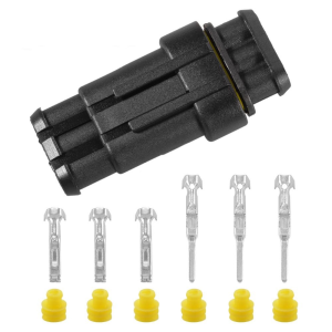 Złącze hermetyczne 3 pin Superseal komplet
