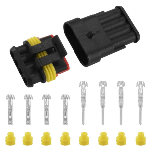 Złącze hermetyczne 4 pin Superseal komplet