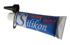 Silikon 60ml w tubach, uszczelka 350°C czerwony
