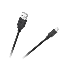 Kabel USB wtyk A - mini USB 1,8m Eco-Line