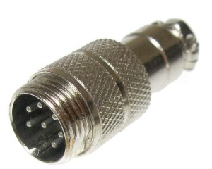 Wtyk mikrofonowy CB 7-pin
