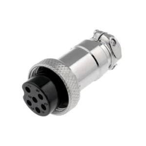 Wtyk mikrofonowy CB 6-pin