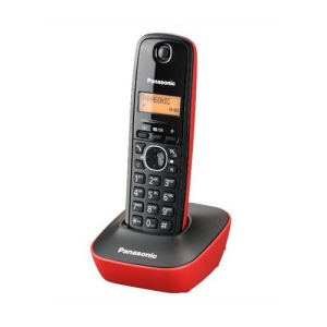 Telefon PANASONIC KX-TG1611 czerwony