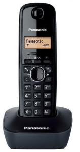 Telefon KX-TG1611 czarny