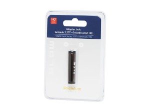 Przejście gniazdo - gniazdo jack 3,5 mm HQ AUX