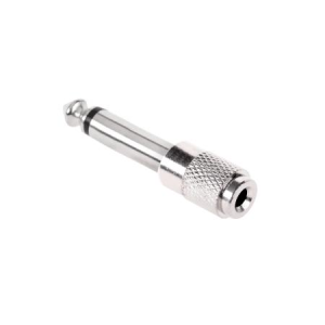 Przejście mały/duży Jack mono metal