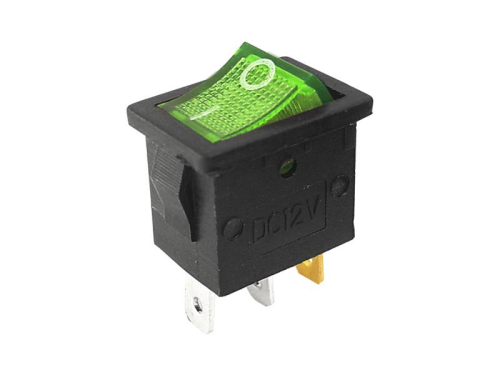 Przełącznik IRS-701DC 12V zielony