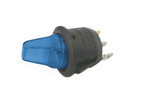 Przełącznik KCD1B 6A/250V podświetlenie 230V niebieskie