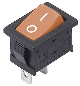 Przełącznik MRS-103A-C3Y 6A/250V pomarańczowy