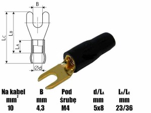 Końcówka kabla 601800