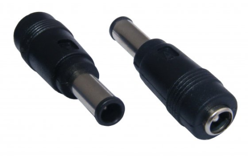 Redukcja DC z 2,1x5,5mm na 4,4x6,5mm + pin (SONY)