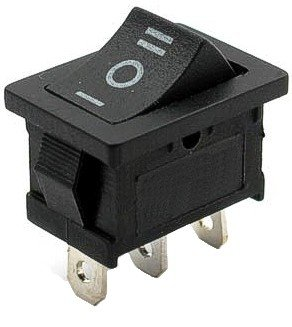 Przełącznik MRS-103 6A/250V ON-OFF-ON czarny