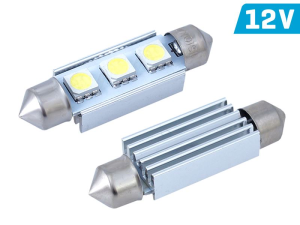 LED SV8,5 12V 3x 5050 Canbus Festoon 41mm