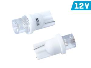 LED R-10 12V white wklęsła