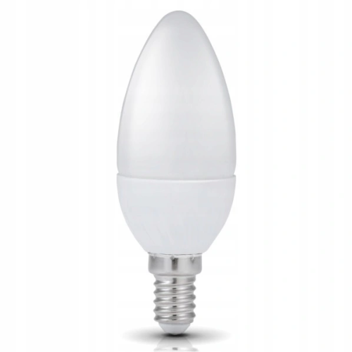 Żarówka LED E14 4W świeca ciepła 3D